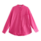 Women T-shirt Fall Women's Clothing Long Sleeve Loose Shirt