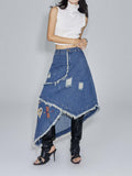 Unisex Jacket Autumn Outdoor Denim Skirt Women's Clothing