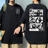 Summer Loose Harajuku Cotton Short Sleeve Japanese Anime