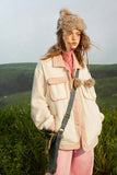 Unisex Jacket Fall Classic Style Splicing Coat Women's Clothing