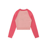Women Sweater Short Sweater Women's round Neck Long Sleeve