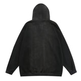 Men Hoodie Tie-Dye Gradient Hooded Sweater Inkjet Letter Printing Loose