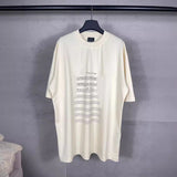 Men T-shirts Summer Paris Music Short Sleeve T-Shirt Loose Casual