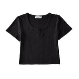 Women T-Shirt Knitwear Women's Summer Loose Short Sleeves T-shirt