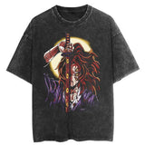 Hip Hop Streetwear Oversize T Shirt Women Anime