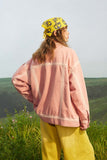 Unisex Jacket Autumn Two-Dimensional Washed Coat Women's Clothing