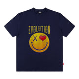 Men T Shirt Men's Loose Printed Fashion Brand Men's Summer T-shirt