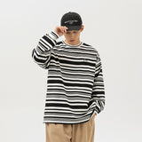 Unisex Hoodie Preppy Style Loose round Neck Sweater Men's Long-Sleeved T-shirt Coat