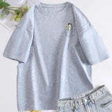 Pocket Subaru Duck T-shirt for Women Men Funny Graphic