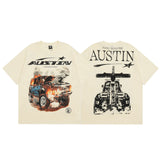 HS T Shirt Summer Creative Pattern Unisex