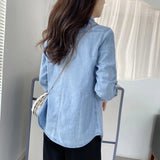 Women T-Shirt Top Women's Long Sleeve Spring and Autumn