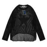 Women Sweater Knitted Women's Autumn Loose Casual Long Sleeves round Neck