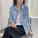 Women T-Shirt Top Women's Long Sleeve Spring and Autumn