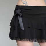 Women Skirt Lace Stitching Skirt Sexy Skirt
