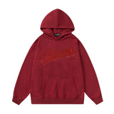 Men Hoodie Letter Hooded Sweater Men's Long Sleeve Leisure Pullover Sports
