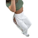 Women Pants Summer All-Matching Casual Trousers Children