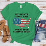 Women's Independence Day T Shirt round Neck Short Sleeve T-shirt Women's Top