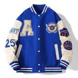 Varsity Jacket Vintage Vintage Baseball Uniform Spring and Autumn Coat Casual Sports Couple Jacket