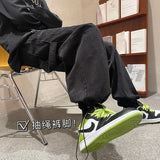 Men Sweatpants Corduroy Men's Pants Casual Trousers Loose Straight