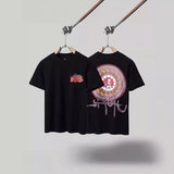 Mens T-shirts Travis Scott Cactus Jack x Utopia Kaleidoscope Short Sleeve T-Shirt