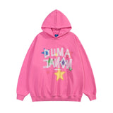 Men Hoodie Letter XINGX Printed Pullover Sweatshirt