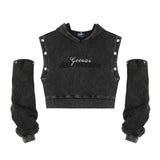 Women Hoodie Cropped Hoodie Girls Spring and Autumn Print Leisure
