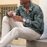Men Shirt Fashion Tops Men's Cardigan Men's Shirt