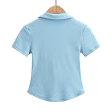 Women T-Shirt Slim Fit Slimming Short Sleeve Underwear T-shirt Top