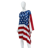 National Flag Day T Shirts Summer Independence Day Clothing Flag Print