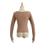 Women T-Shirt Long-Sleeved T-shirt Women's Bottoming Shirt Top