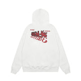 Men Hoodie Printed Hooded Loose Sweater Men's Hiphop Autumn and Winter Head Shirt