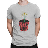 Rap Flower T Shirts for Men  Cotton Funny T-Shirts Round
