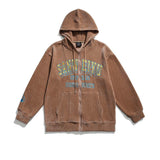 Unisex Jacket Autumn Letter Embroidered Sweater Jacket Women's Clothing
