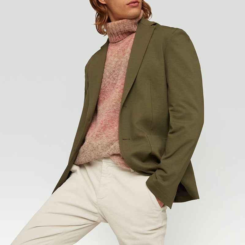 Men Suits Vests Autumn Leisure Fashion Tailored Suit Top