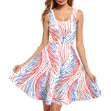 National Flag Day Dress Summer Dress Printed Casual