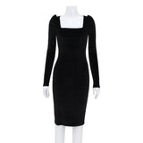 Women Desses Women's Long Sleeve Dress