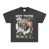 Mike Tyson T Shirt Boxer Retro Short Sleeve