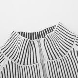 Women Sweater Women's Autumn Stand Collar Long Sleeve Sweater