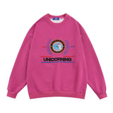 Men Hoodie round Neck Sweater Men's Loose Casual Long Sleeves Pullover Sports