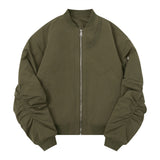 Men Cotton Padded Jacket Coat Winter Thicken Thermal Cotton Coat Jacket Men's Cotton-Padded Coat Baseball Uniform