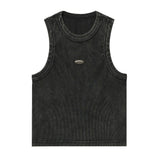 Women Vest Women's Short Summer Sling Washed and Worn