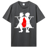 Japan Anime Men's T Shirt Kurapika Harajuku Street Casual