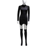 Women's Desses Long Sleeve Short Dress Fashionable Temperament Body Stocking Skirt for Women