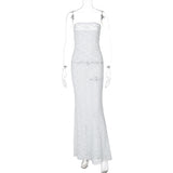 Women Halter Tops Summer Fashion Slim Tube Top Dress