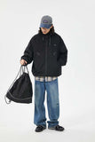 Unisex Jacket Autumn Hooded Colorful Ropes Jacket Women's Clothing