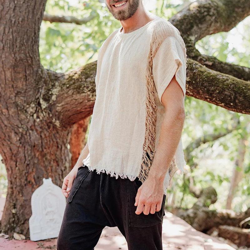 Men T Shirt Summer Men's Fashion Casual Loose T-shirt