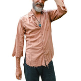 Men Shirt Summer Men's Shirts Short Sleeve Cardigan