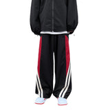 Men Sweatpants Vintage Stripe Sports Pants Men's Spring Hip Hop Loose