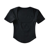 Women's T-Shirt Short-Sleeved T-shirt Women's Summer Slim Fit