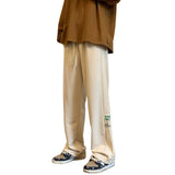 Men Sweatpants Striped Track Sweatpants Male Autumn Straight Pants